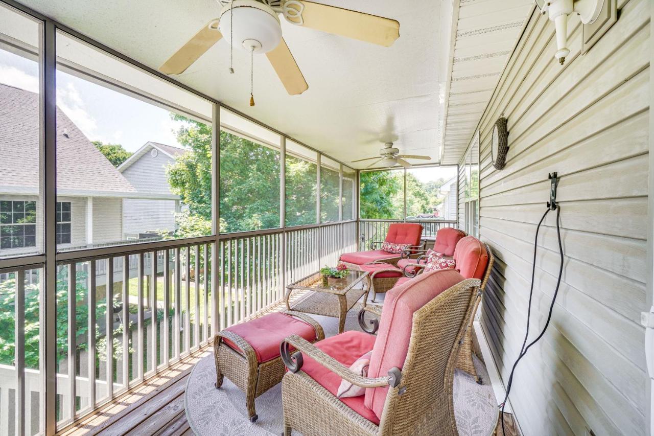 Pigeon Forge Home With Screened Porch, 3 Mi To Town! Exterior foto